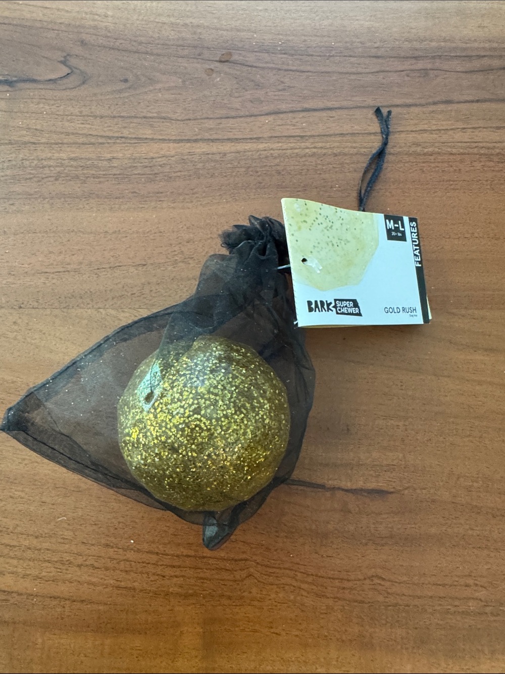 Bark Super Chewer Gold Rush NWT